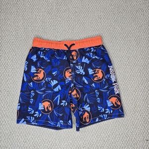 Jurassic Park Kids Swim Trunks Size 6/7